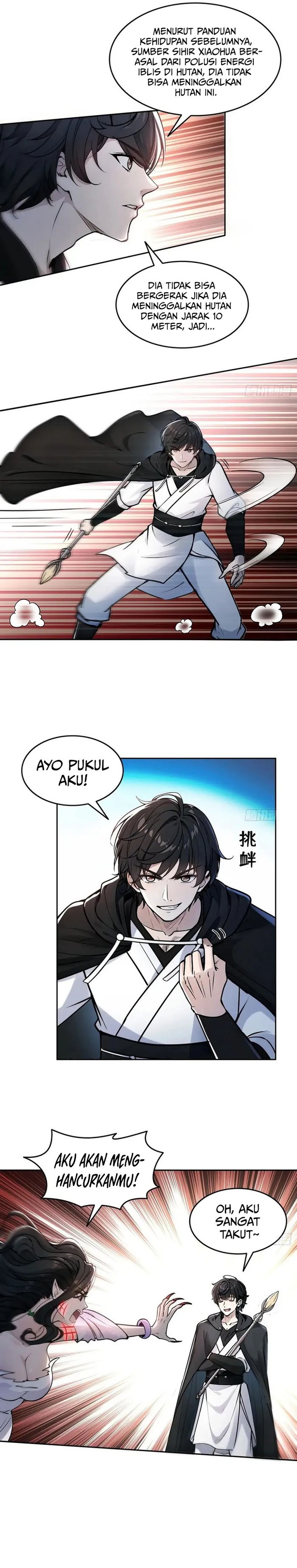 Halaman 17 dari In the Bizarre Invasion, I Took Over the Body of the God of Death and Became the King Chapter 2