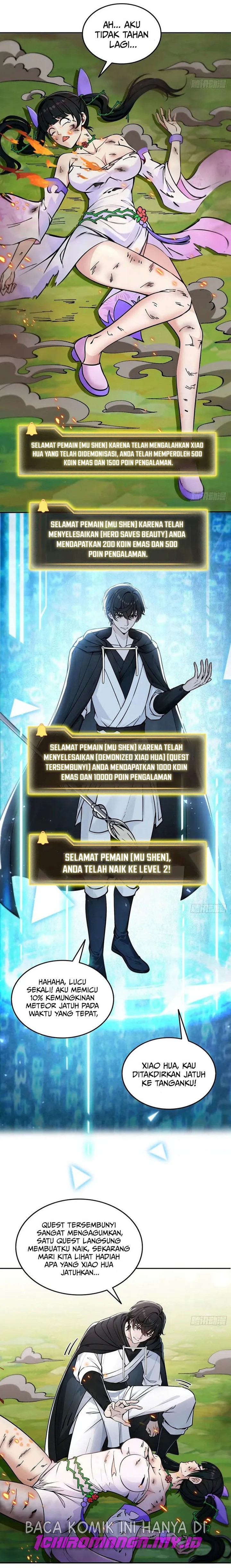 Halaman 20 dari In the Bizarre Invasion, I Took Over the Body of the God of Death and Became the King Chapter 2
