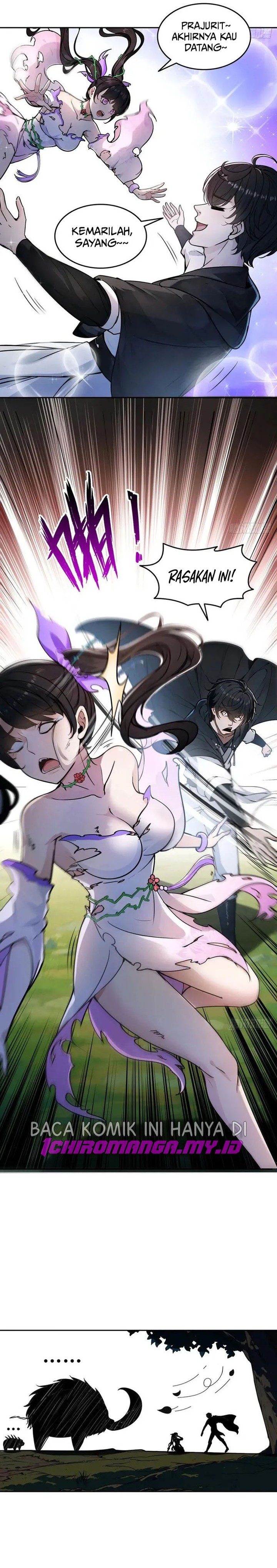 Halaman 8 dari In the Bizarre Invasion, I Took Over the Body of the God of Death and Became the King Chapter 2