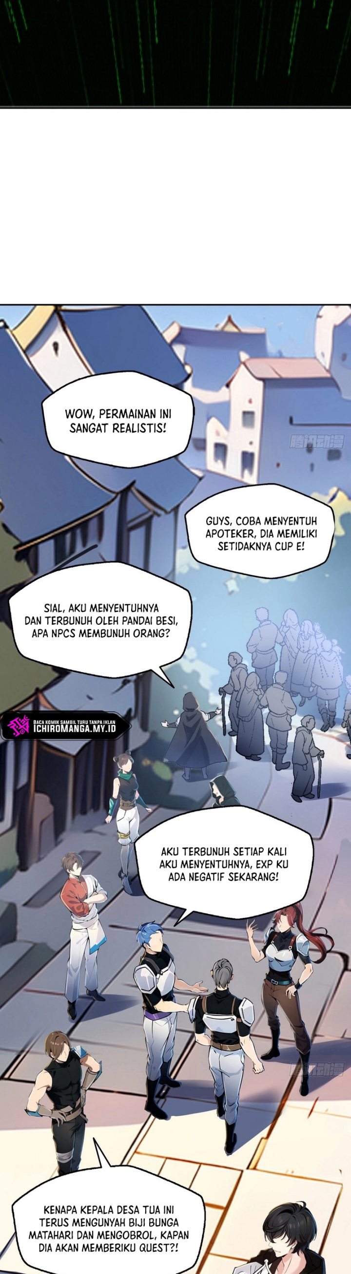 Halaman 20 dari In the Bizarre Invasion, I Took Over the Body of the God of Death and Became the King Chapter 3