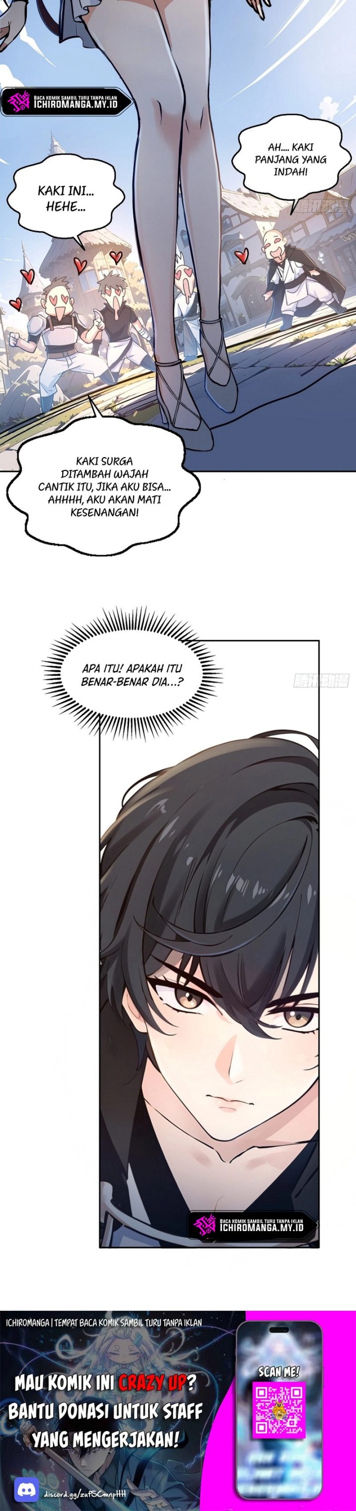Halaman 25 dari In the Bizarre Invasion, I Took Over the Body of the God of Death and Became the King Chapter 3