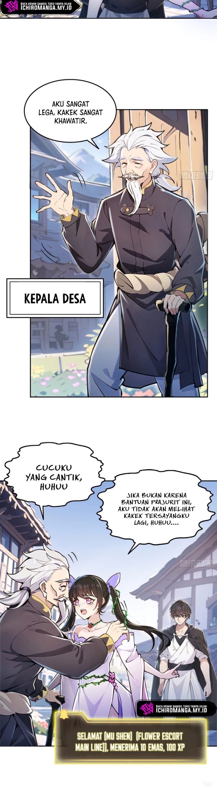 Halaman 7 dari In the Bizarre Invasion, I Took Over the Body of the God of Death and Became the King Chapter 3