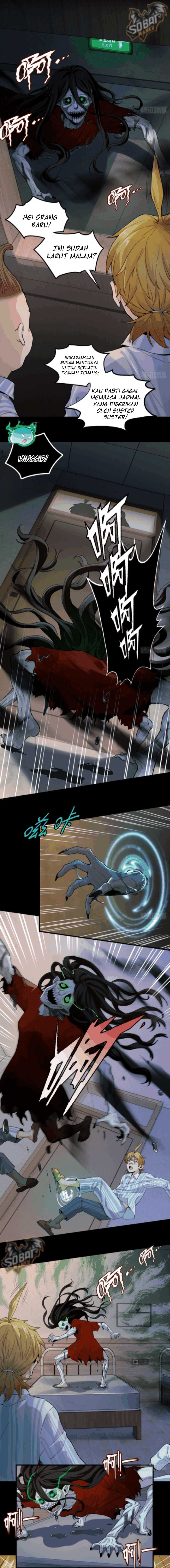 Halaman 11 dari In the Face of Mental Illness Ghosts Are Nothing Chapter 1