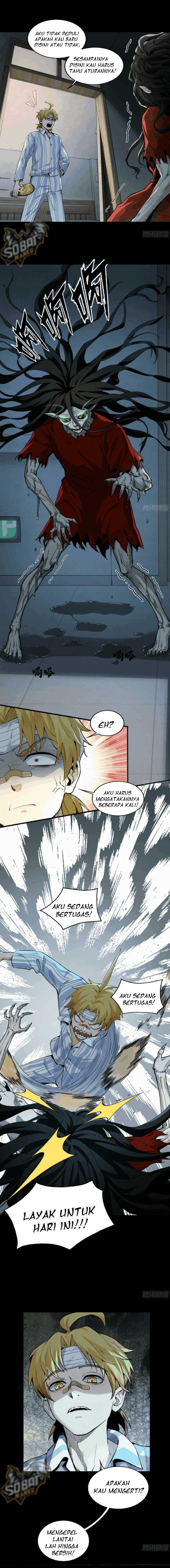 Halaman 13 dari In the Face of Mental Illness Ghosts Are Nothing Chapter 1