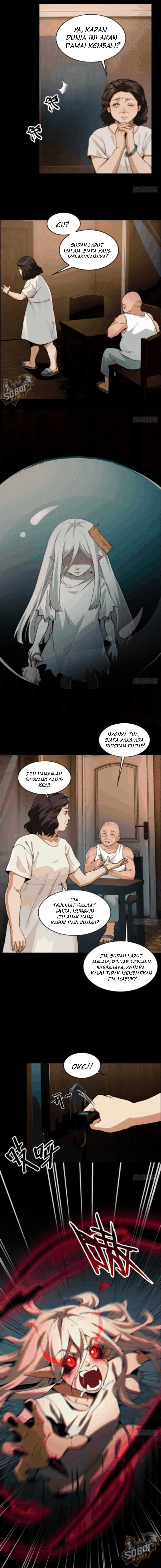 Halaman 3 dari In the Face of Mental Illness Ghosts Are Nothing Chapter 1