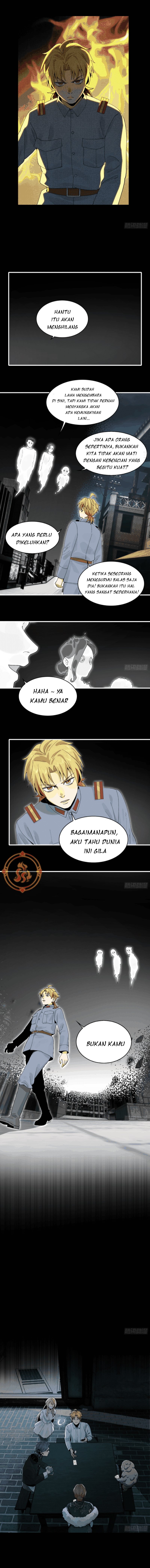 Halaman 9 dari In the Face of Mental Illness Ghosts Are Nothing Chapter 12