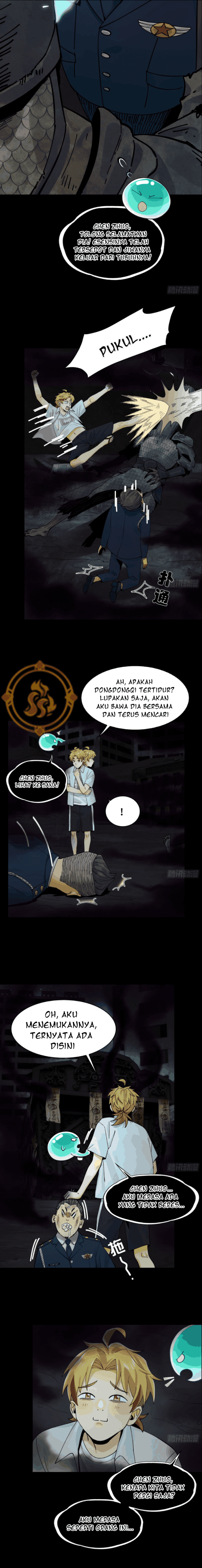 Halaman 10 dari In the Face of Mental Illness Ghosts Are Nothing Chapter 17