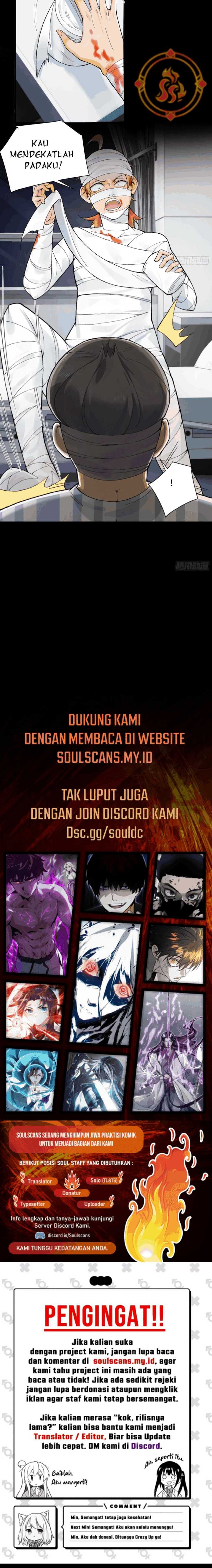 Halaman 6 dari In the Face of Mental Illness Ghosts Are Nothing Chapter 20
