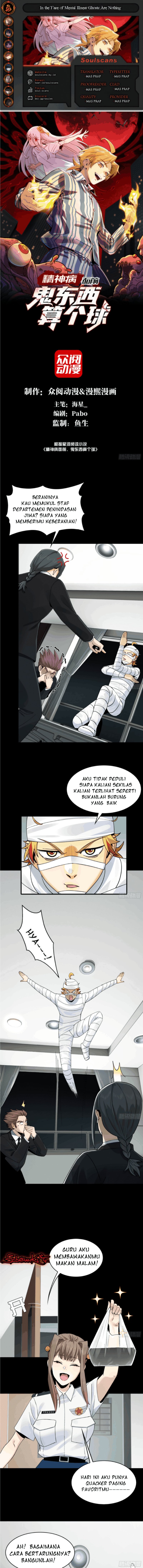 Halaman 1 dari In the Face of Mental Illness Ghosts Are Nothing Chapter 22