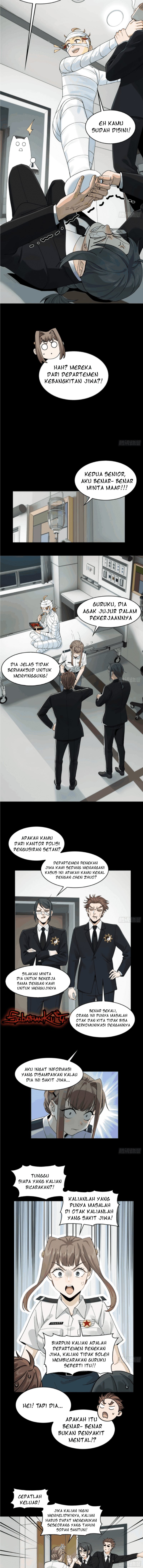 Halaman 2 dari In the Face of Mental Illness Ghosts Are Nothing Chapter 22