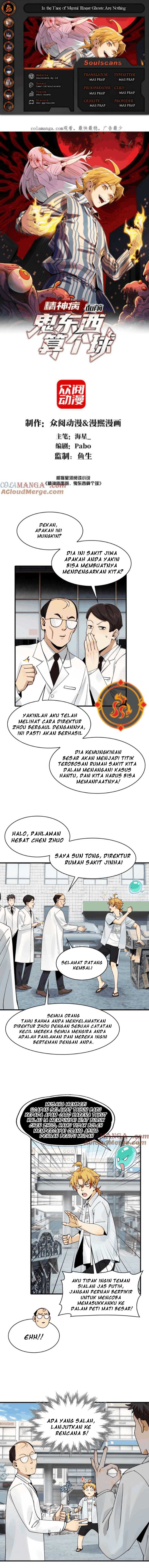 Halaman 1 dari In the Face of Mental Illness Ghosts Are Nothing Chapter 25