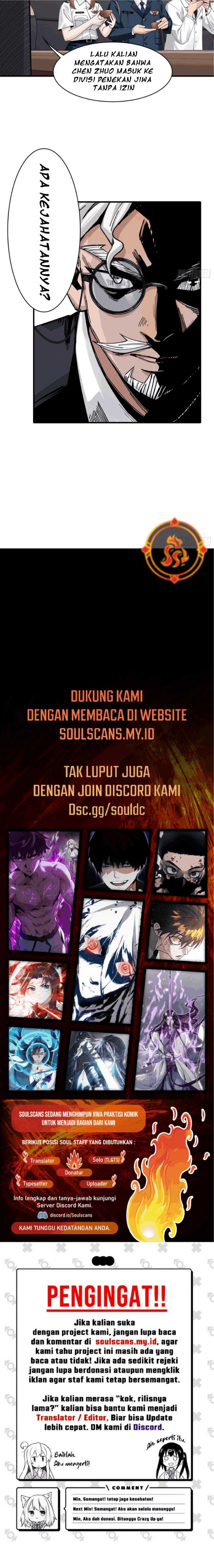 Halaman 9 dari In the Face of Mental Illness Ghosts Are Nothing Chapter 25