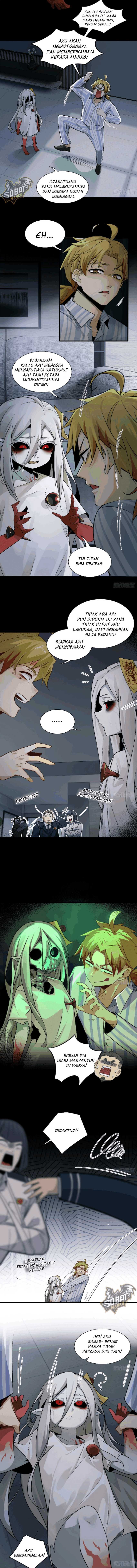 Halaman 3 dari In the Face of Mental Illness Ghosts Are Nothing Chapter 5