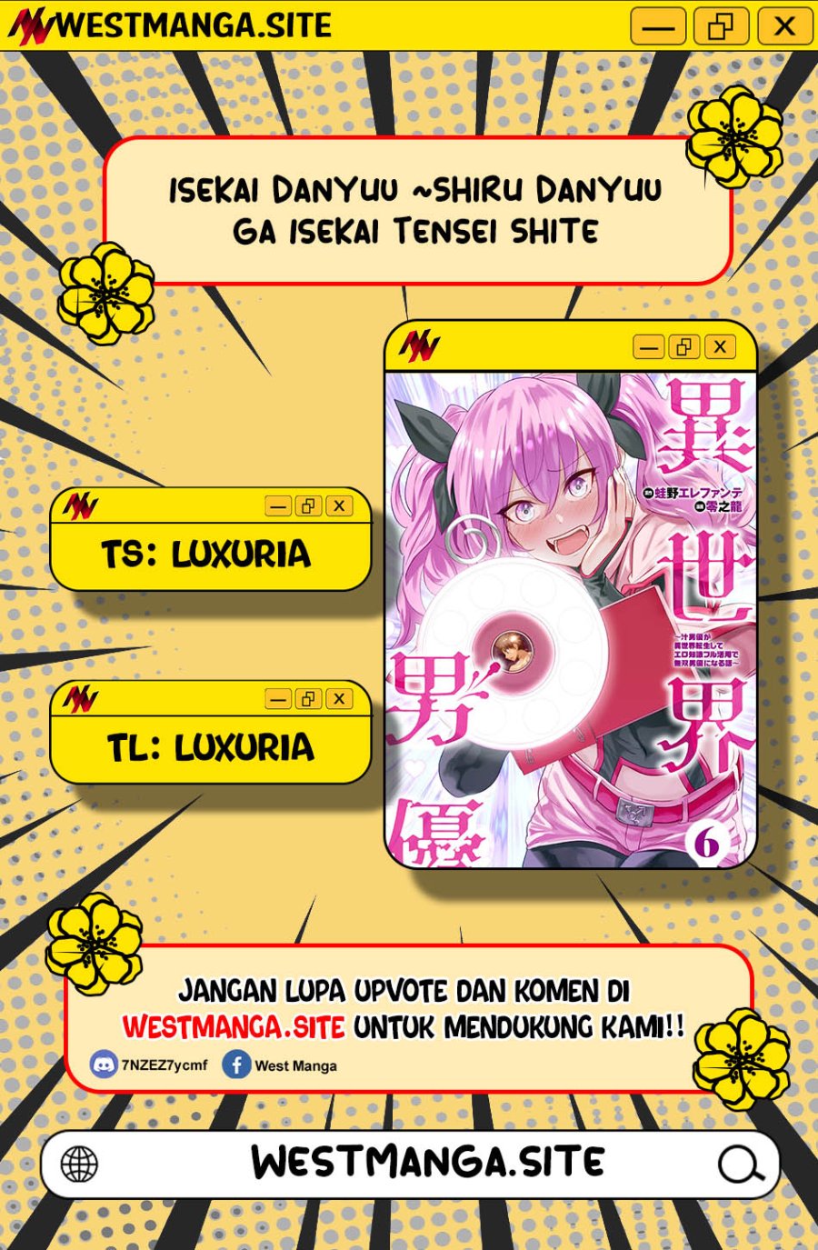 Halaman 2 dari Isekai Danyuu ~Shiru Danyuu ga Isekai Tensei shite Ero Chishiki Furu Katsuyo de Musou Danyuu ni naru Hanashi~ Chapter 43