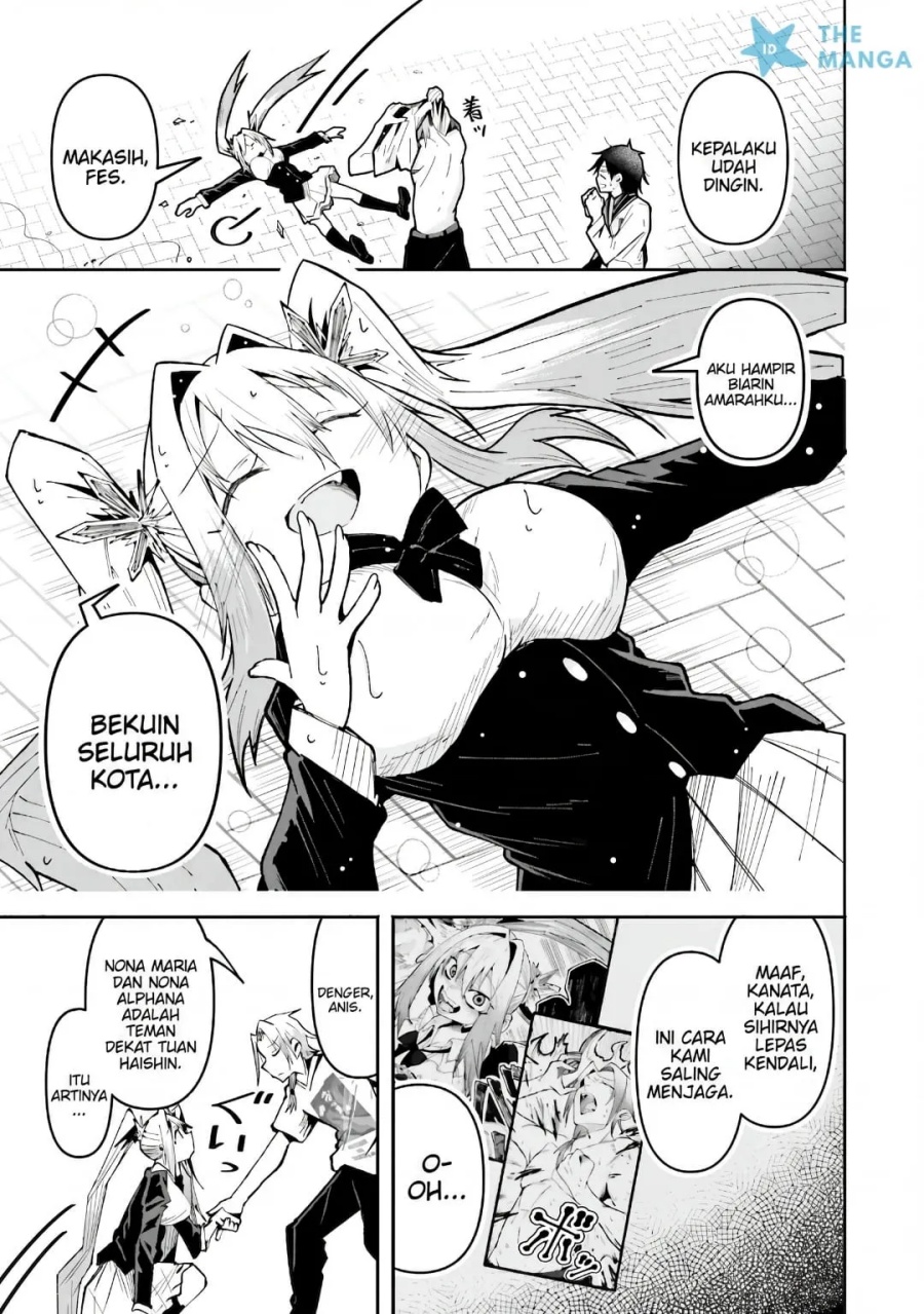 Isekai de Haishin Katsudou wo Shitara Tairyou no Yandere Shinja wo Umidashite Shimatta Ken chapter 56 halaman 4