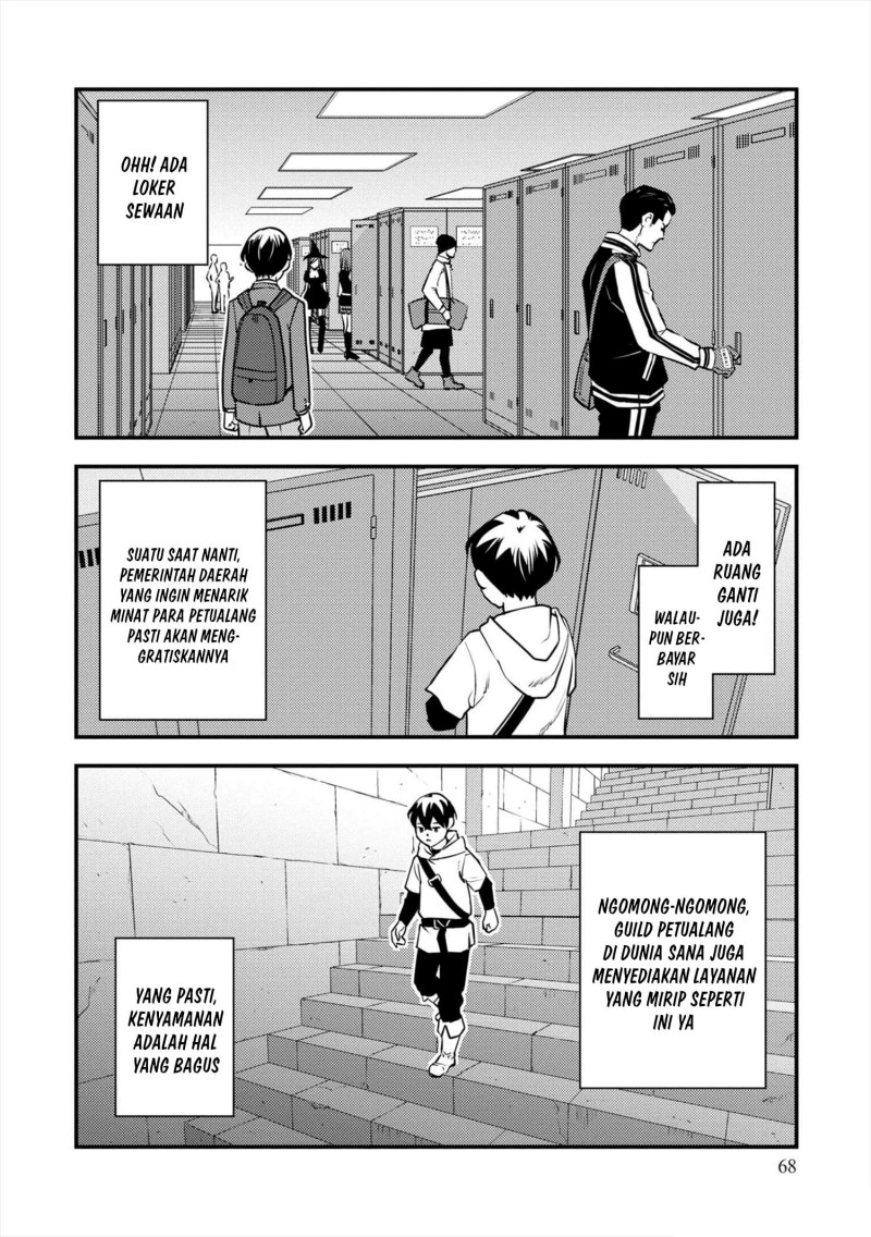 Isekai Kaeri no Yuusha wa, Dungeon ga Shutsugen shita Genjitsu Sekai de, Influencer natte Kane wo Kasegimasu! chapter 9 halaman 28