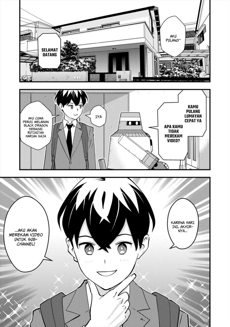 Isekai Kaeri no Yuusha wa, Dungeon ga Shutsugen shita Genjitsu Sekai de, Influencer natte Kane wo Kasegimasu! chapter 9 halaman 33
