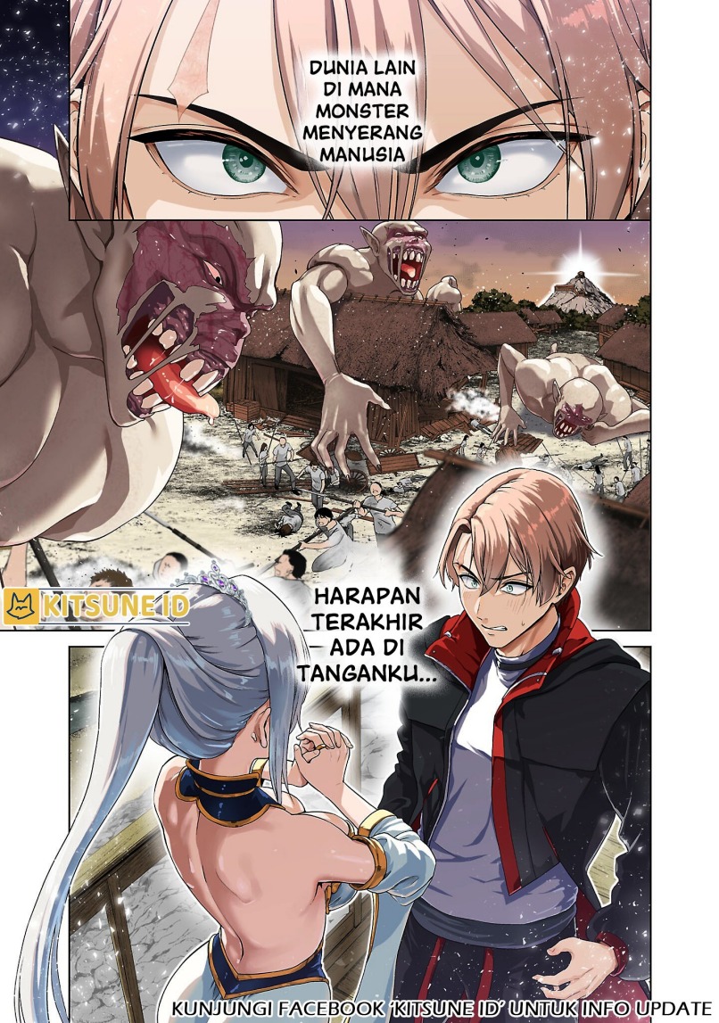 Halaman 2 dari Isekai H Eiyuuden ~Bishoujo Senshi-tachi wa Saikyou Gunshi no Muchana Onegai ni Sakaraenai~ Chapter 1