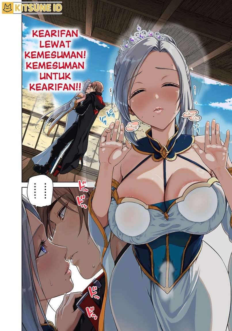 Halaman 5 dari Isekai H Eiyuuden ~Bishoujo Senshi-tachi wa Saikyou Gunshi no Muchana Onegai ni Sakaraenai~ Chapter 1