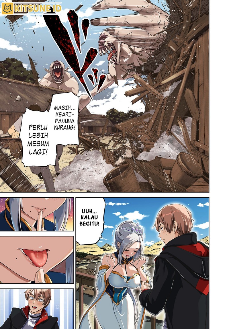 Halaman 6 dari Isekai H Eiyuuden ~Bishoujo Senshi-tachi wa Saikyou Gunshi no Muchana Onegai ni Sakaraenai~ Chapter 1