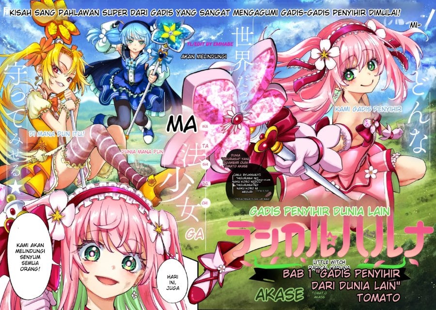 Little Witch Radical Haruna Chapter 1 – halaman 3