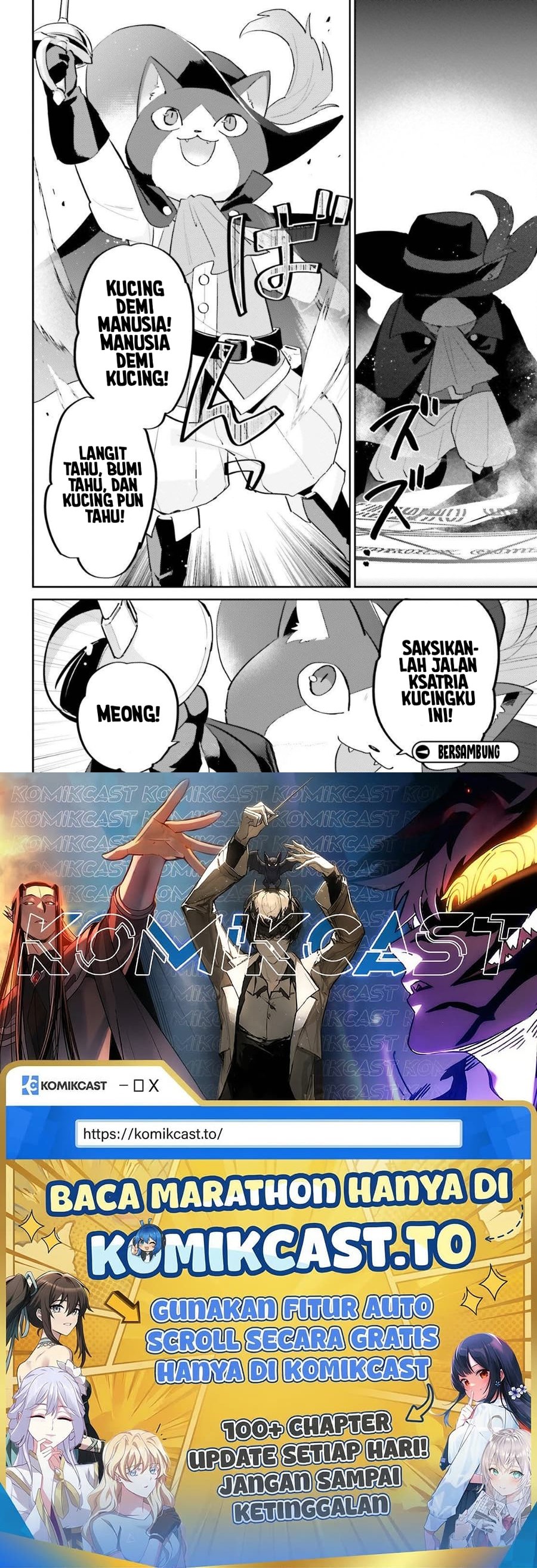 Halaman 19 dari Isekai wa Smartphone to Tomo ni. Chapter 113