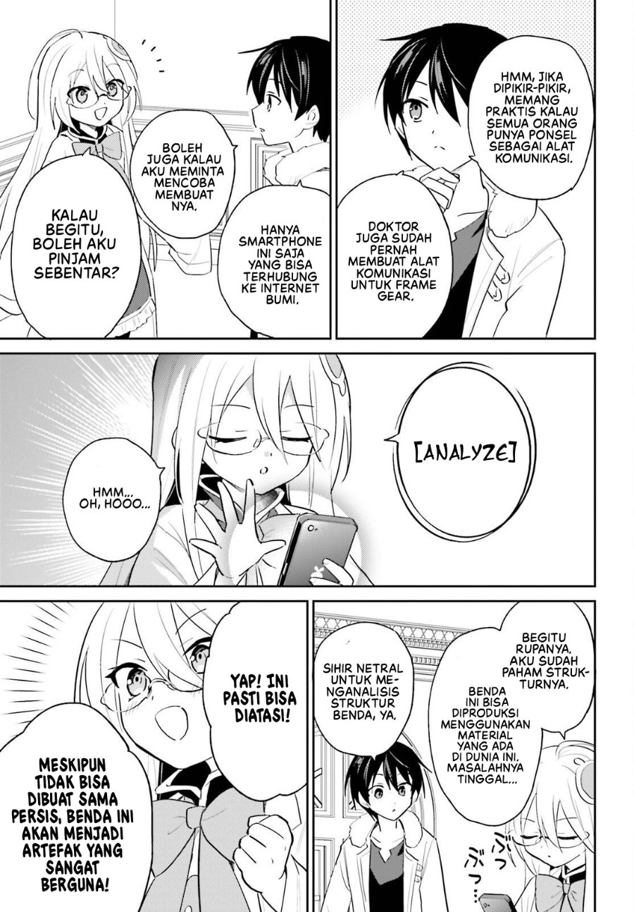 Halaman 20 dari Isekai wa Smartphone to Tomo ni. Chapter 115