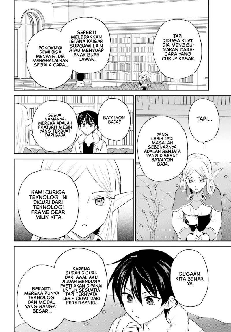Halaman 13 dari Isekai wa Smartphone to Tomo ni. Chapter 116