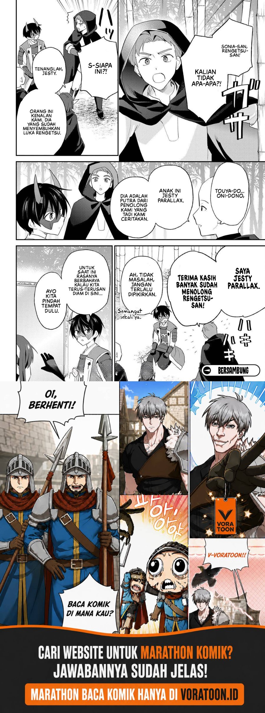 Halaman 13 dari Isekai wa Smartphone to Tomo ni. Chapter 117