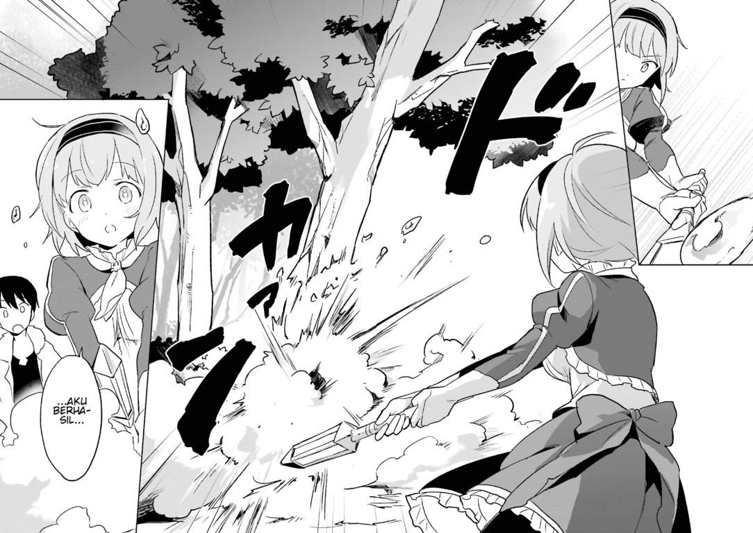 Halaman 14 dari Isekai wa Smartphone to Tomo ni. Chapter 15