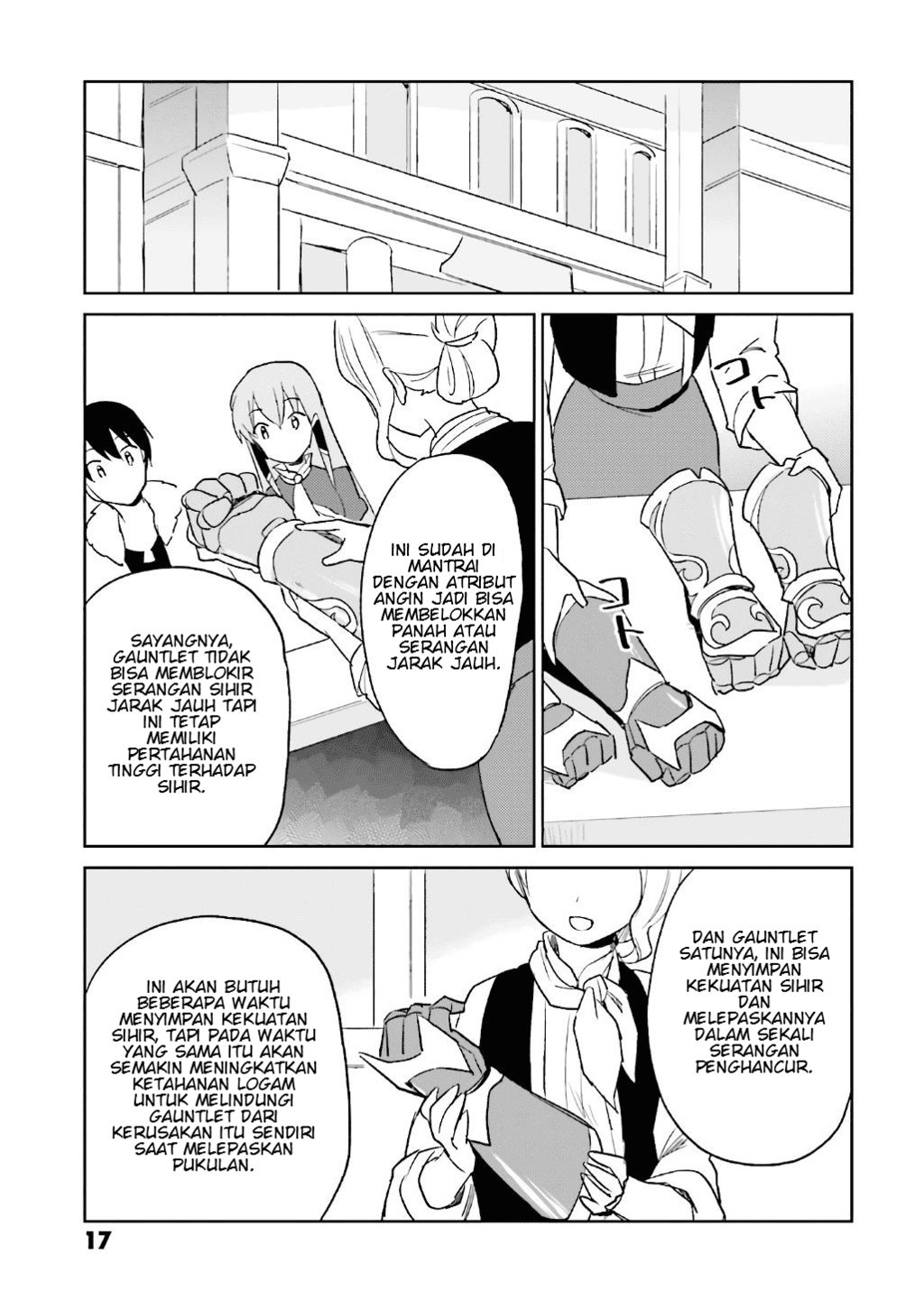Halaman 18 dari Isekai wa Smartphone to Tomo ni. Chapter 15