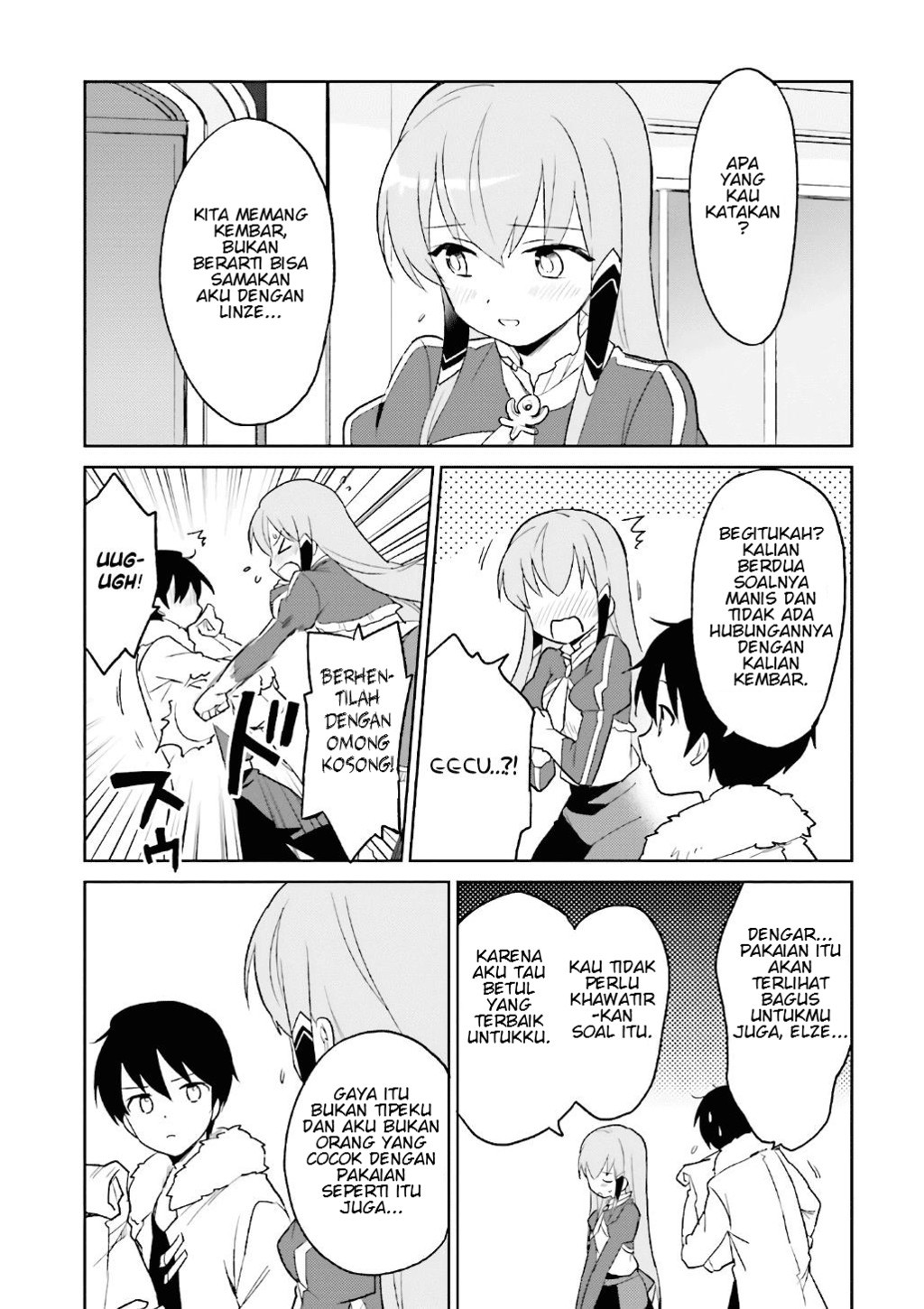 Halaman 22 dari Isekai wa Smartphone to Tomo ni. Chapter 15