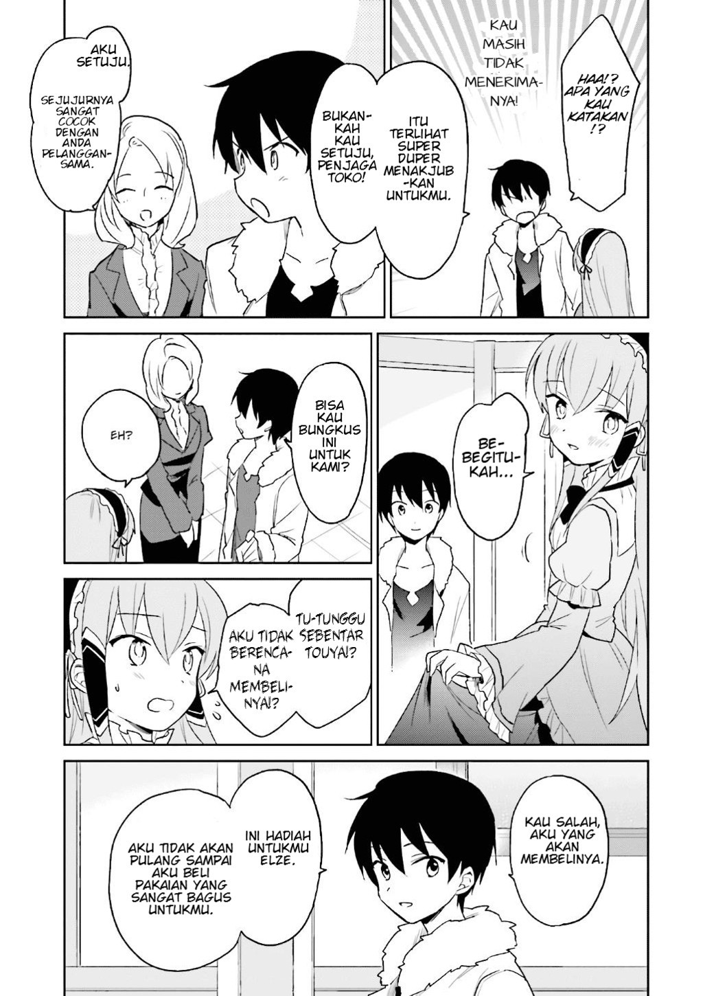 Halaman 24 dari Isekai wa Smartphone to Tomo ni. Chapter 15