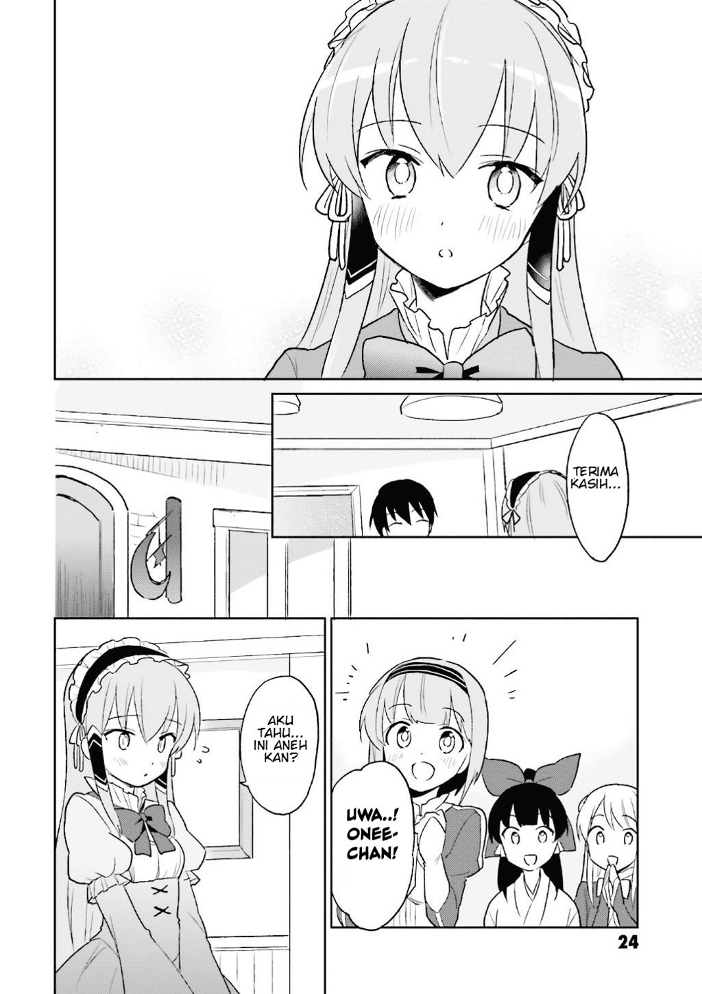 Halaman 25 dari Isekai wa Smartphone to Tomo ni. Chapter 15
