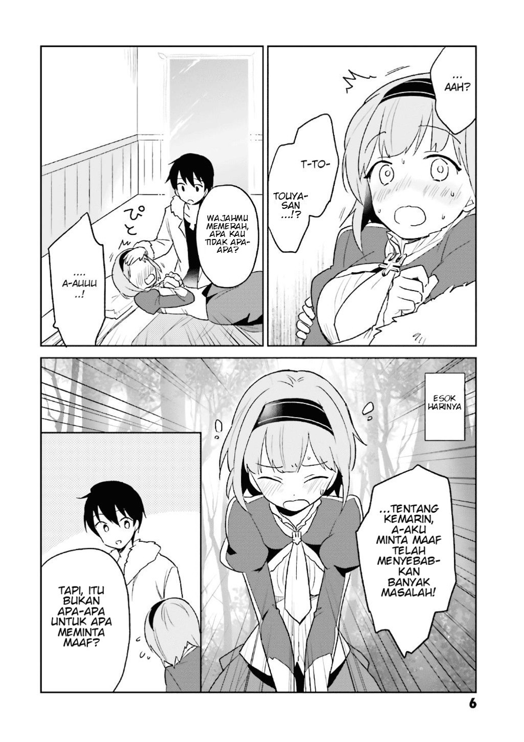 Halaman 8 dari Isekai wa Smartphone to Tomo ni. Chapter 15