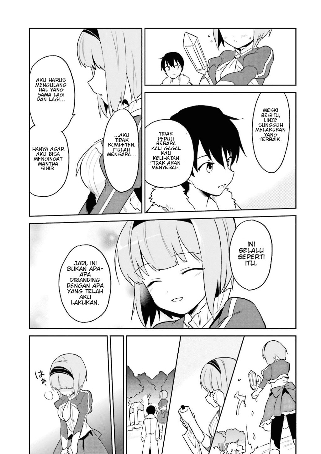 Halaman 9 dari Isekai wa Smartphone to Tomo ni. Chapter 15