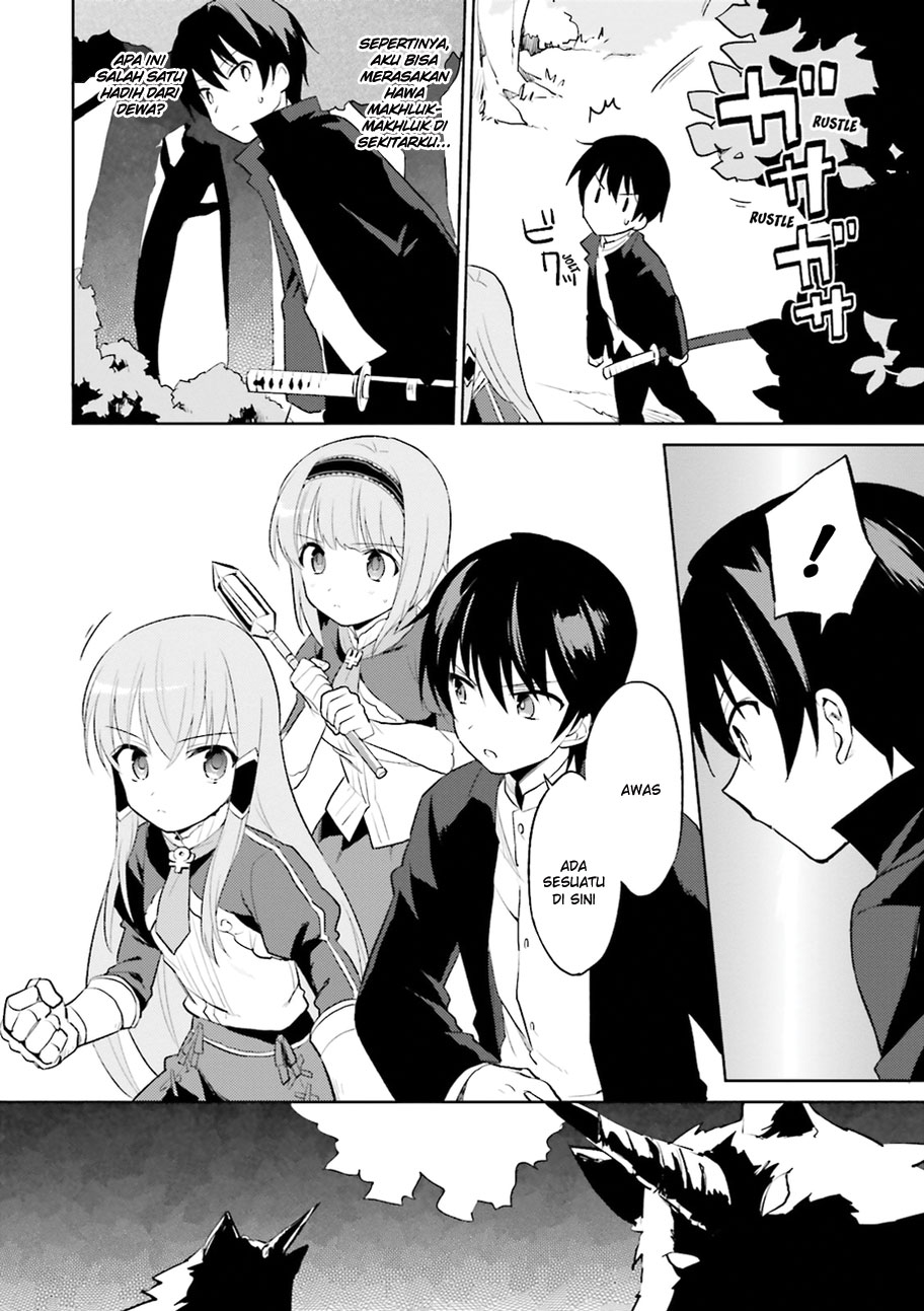 Halaman 10 dari Isekai wa Smartphone to Tomo ni. Chapter 2