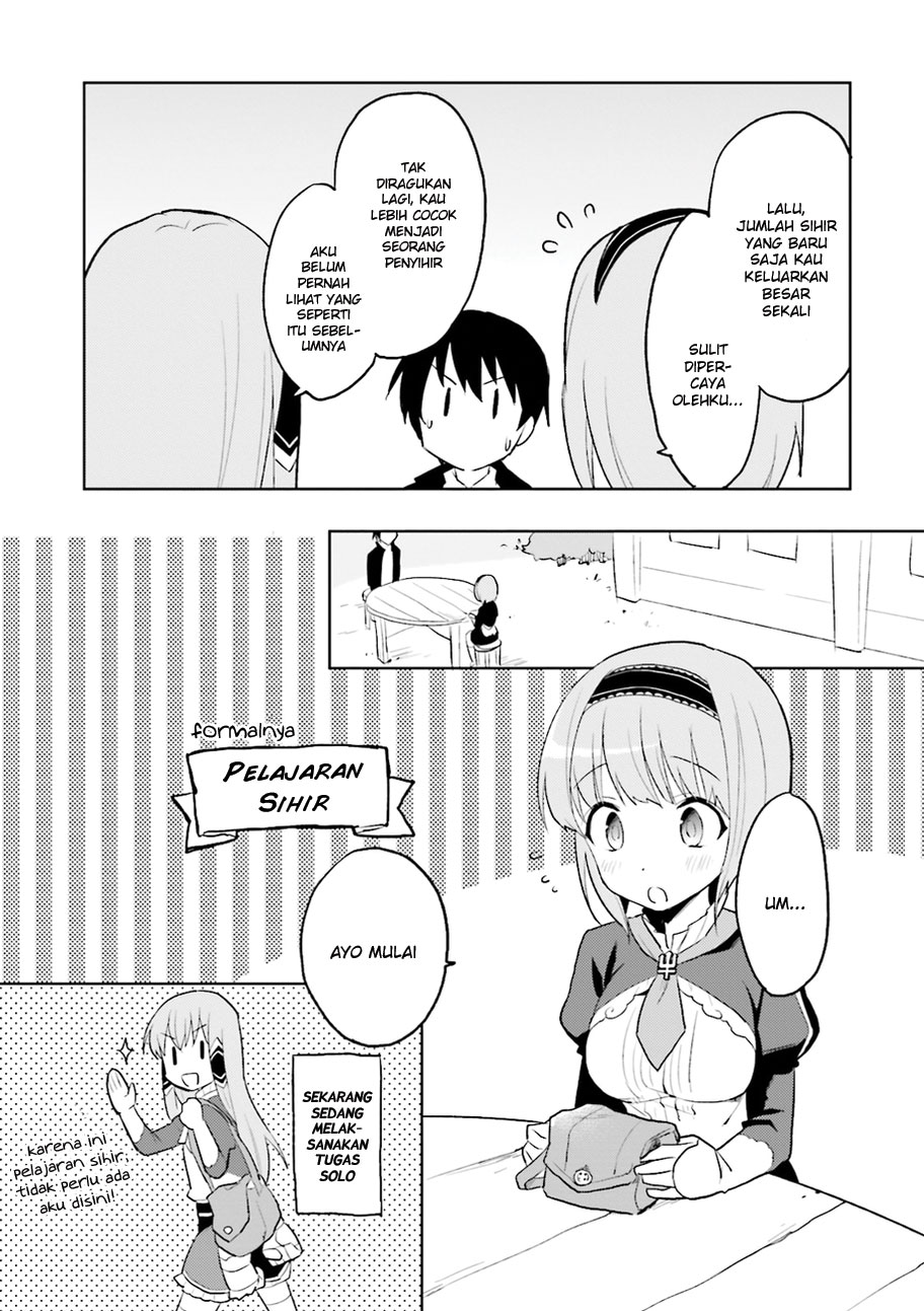 Halaman 23 dari Isekai wa Smartphone to Tomo ni. Chapter 2