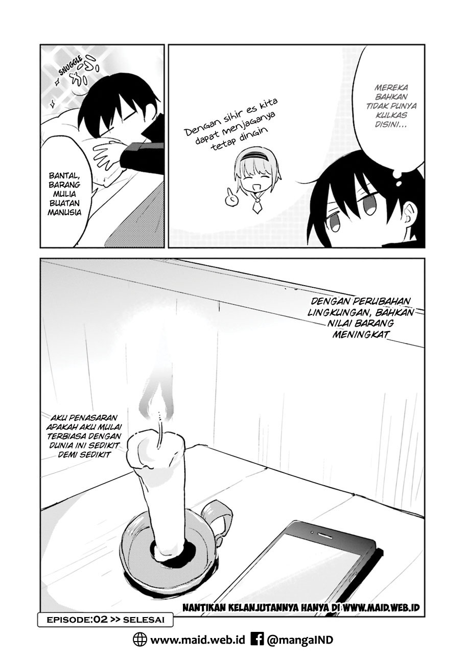 Halaman 44 dari Isekai wa Smartphone to Tomo ni. Chapter 2