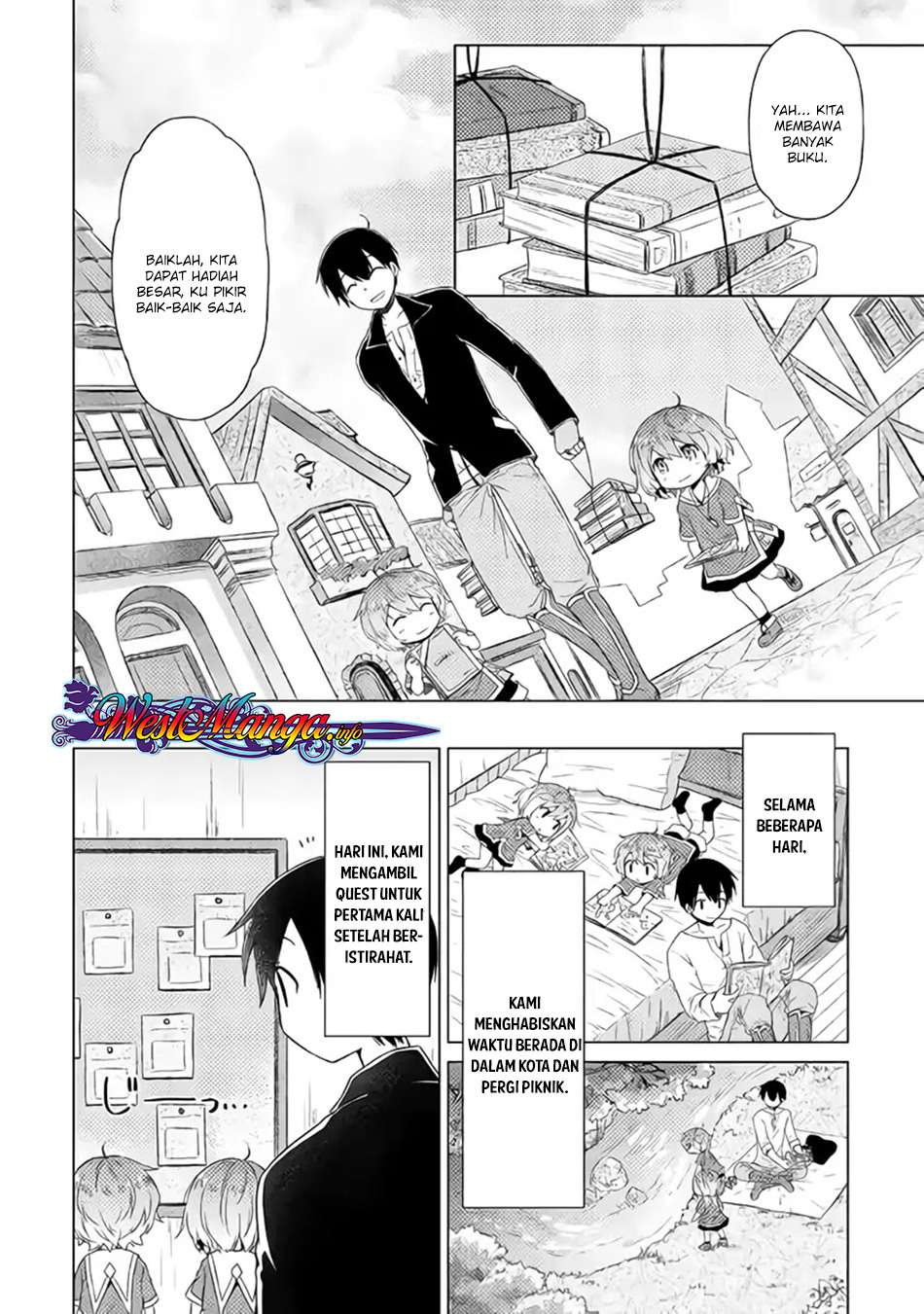 Halaman 17 dari Isekai Yururi Kikou - Raising Children While Being an Adventurer Chapter 14