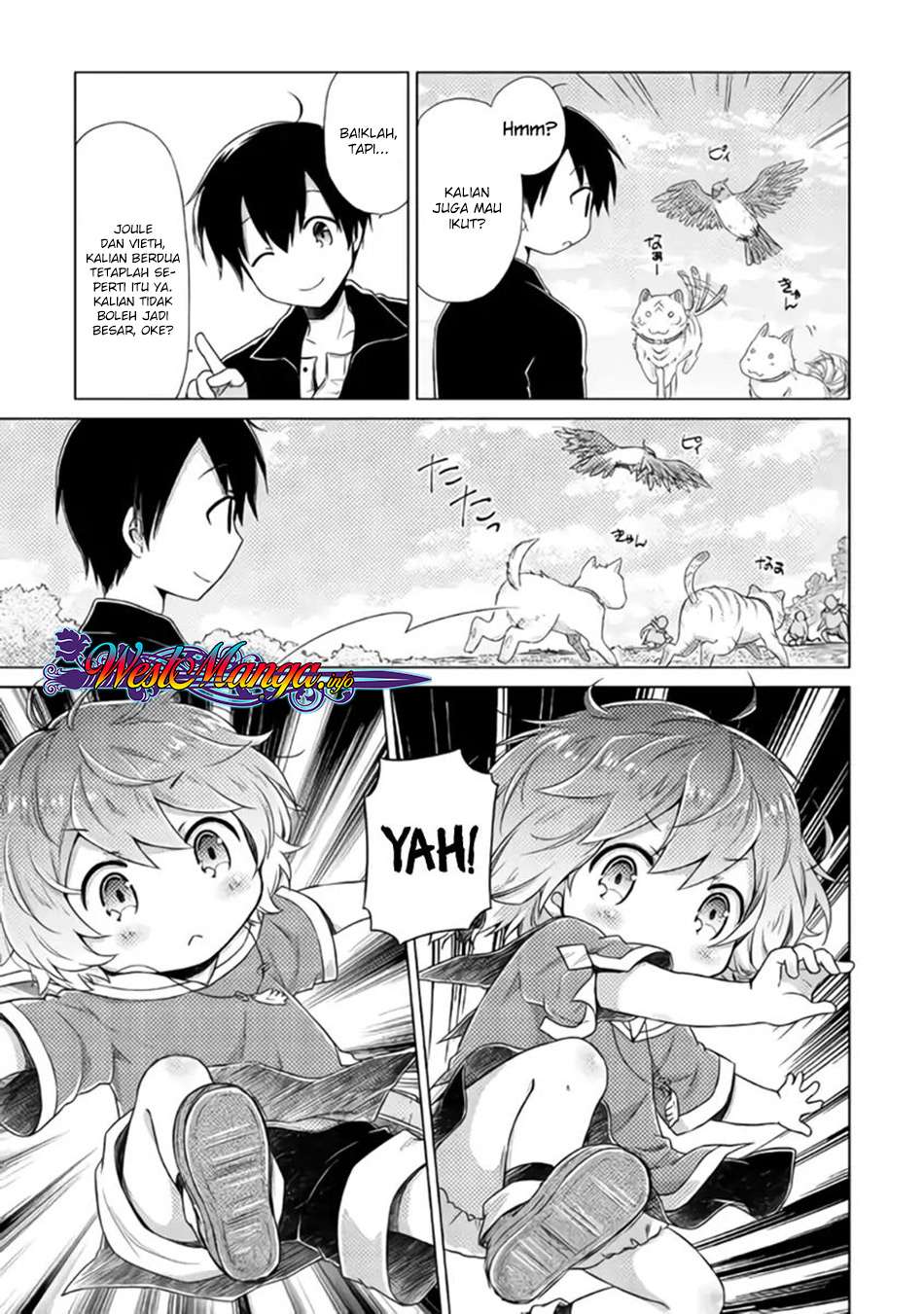 Halaman 11 dari Isekai Yururi Kikou - Raising Children While Being an Adventurer Chapter 15