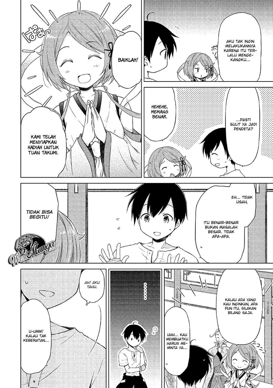 Halaman 19 dari Isekai Yururi Kikou - Raising Children While Being an Adventurer Chapter 21