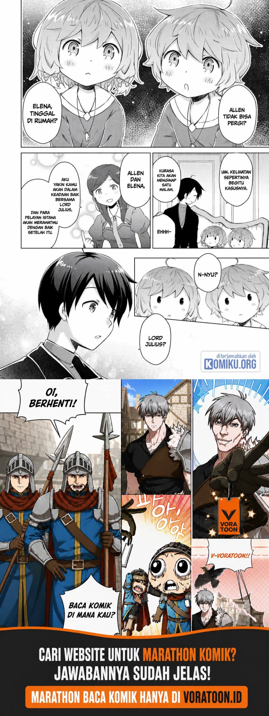 Halaman 24 dari Isekai Yururi Kikou - Raising Children While Being an Adventurer Chapter 74