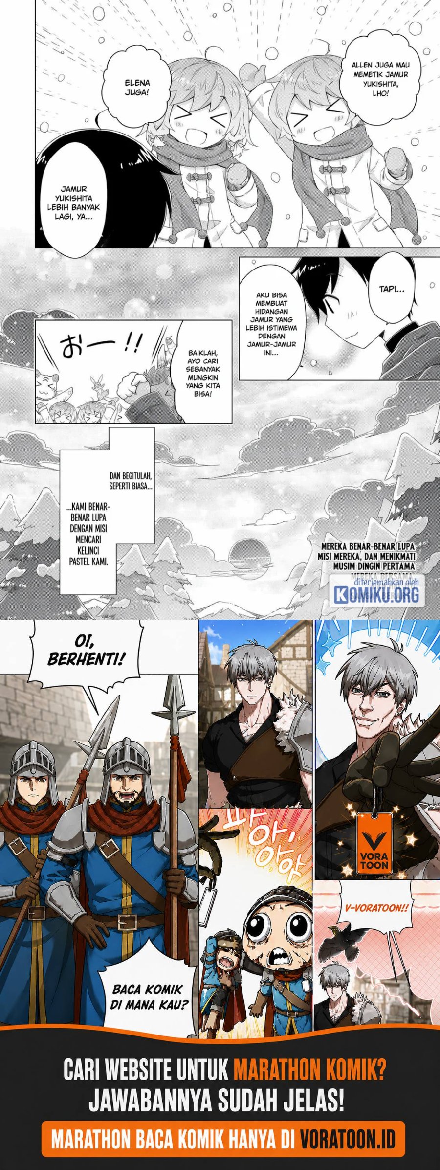 Halaman 25 dari Isekai Yururi Kikou - Raising Children While Being an Adventurer Chapter 78