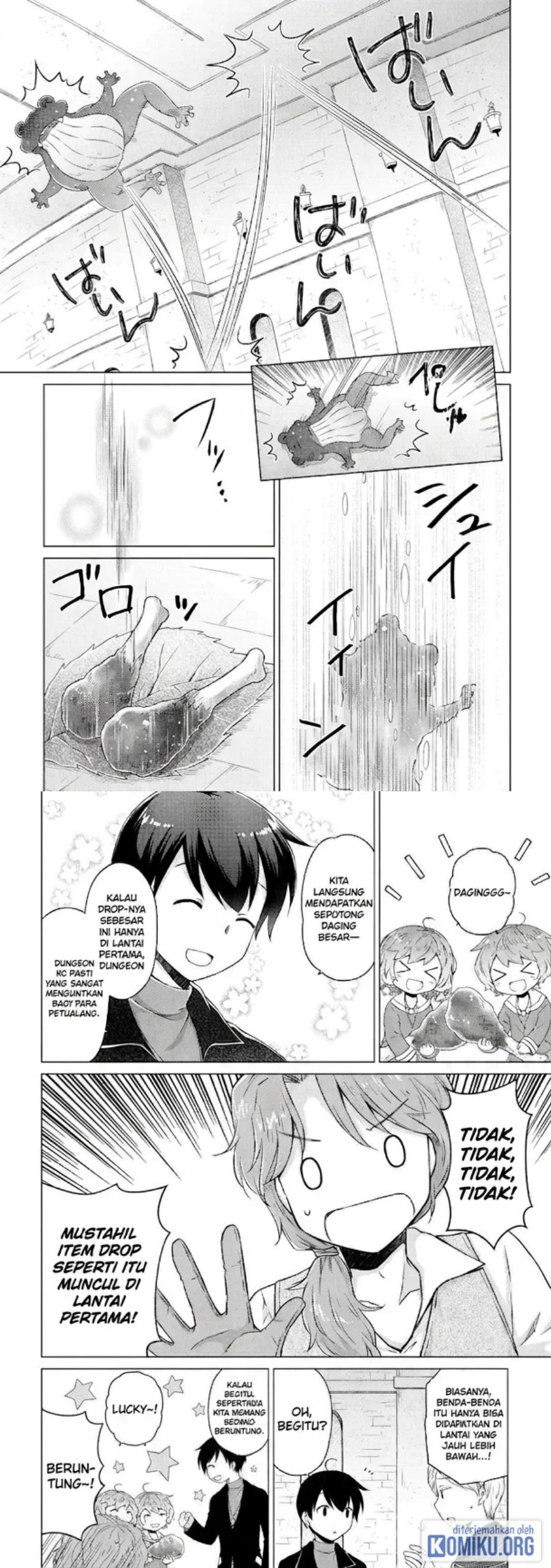 Halaman 17 dari Isekai Yururi Kikou - Raising Children While Being an Adventurer Chapter 80