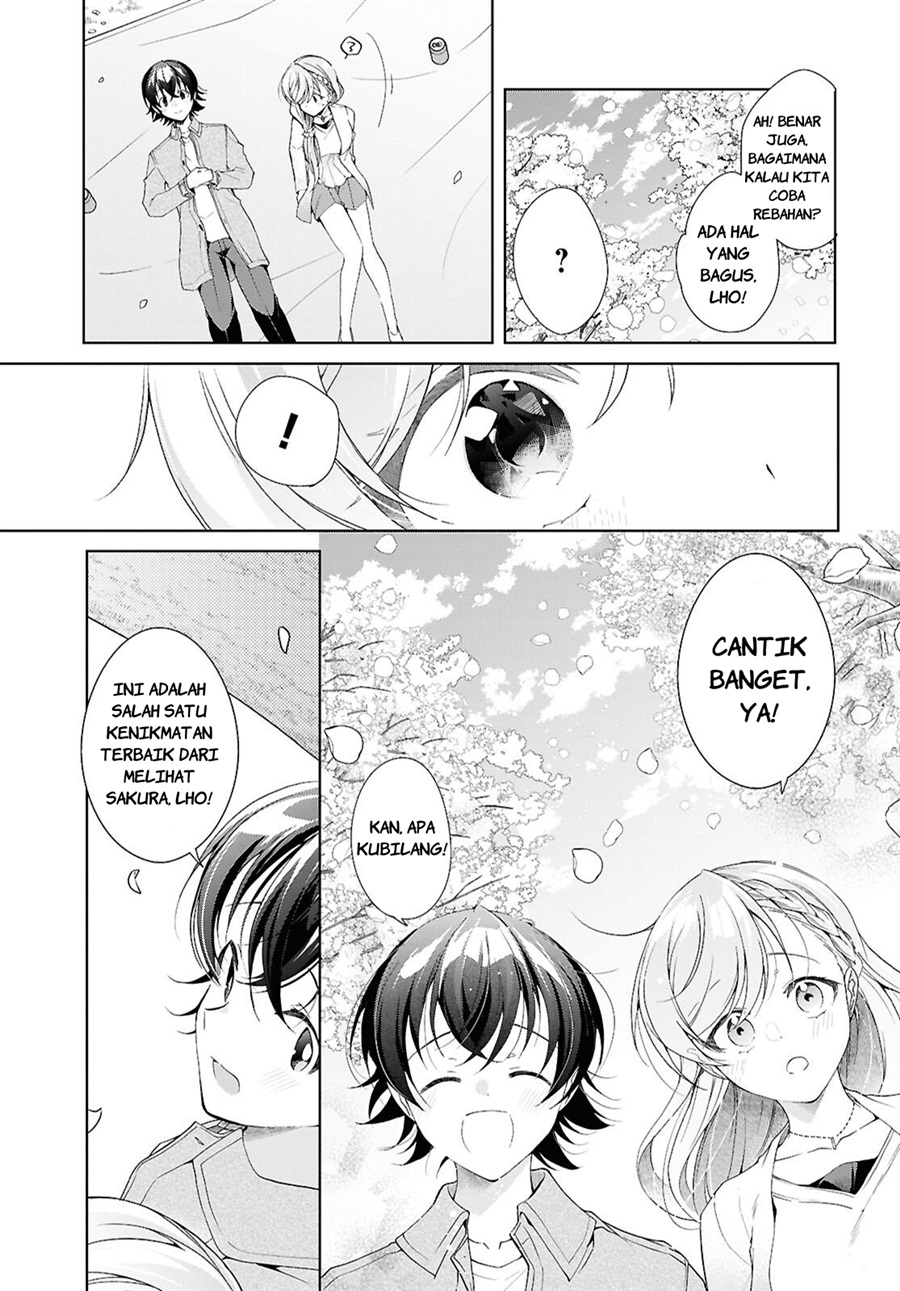 Isshiki-san wa Koi wo Shiritai chapter 52.5 halaman 14