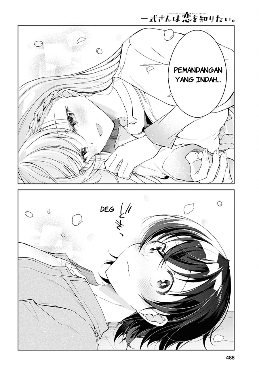 Isshiki-san wa Koi wo Shiritai chapter 52.5 halaman 15