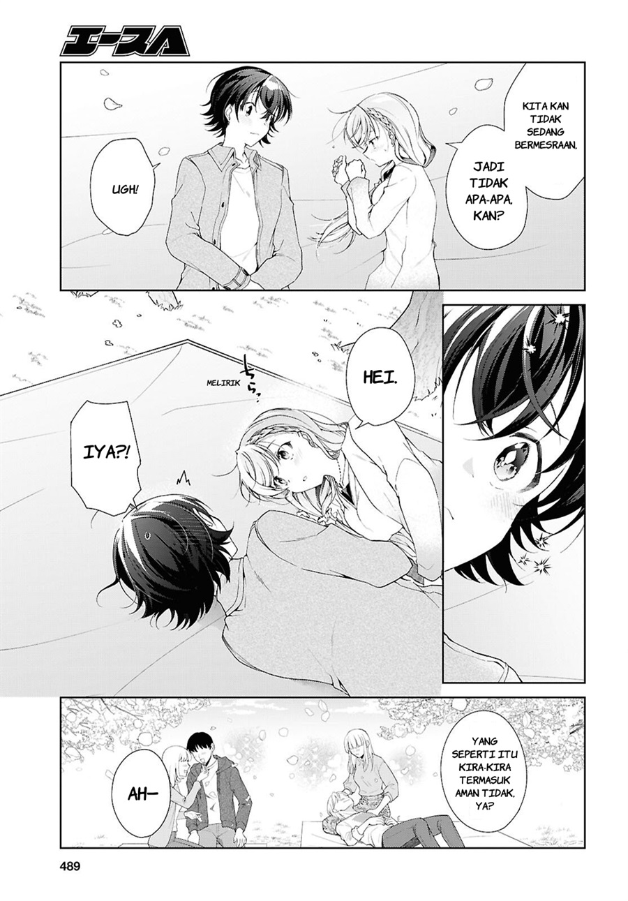 Isshiki-san wa Koi wo Shiritai chapter 52.5 halaman 16