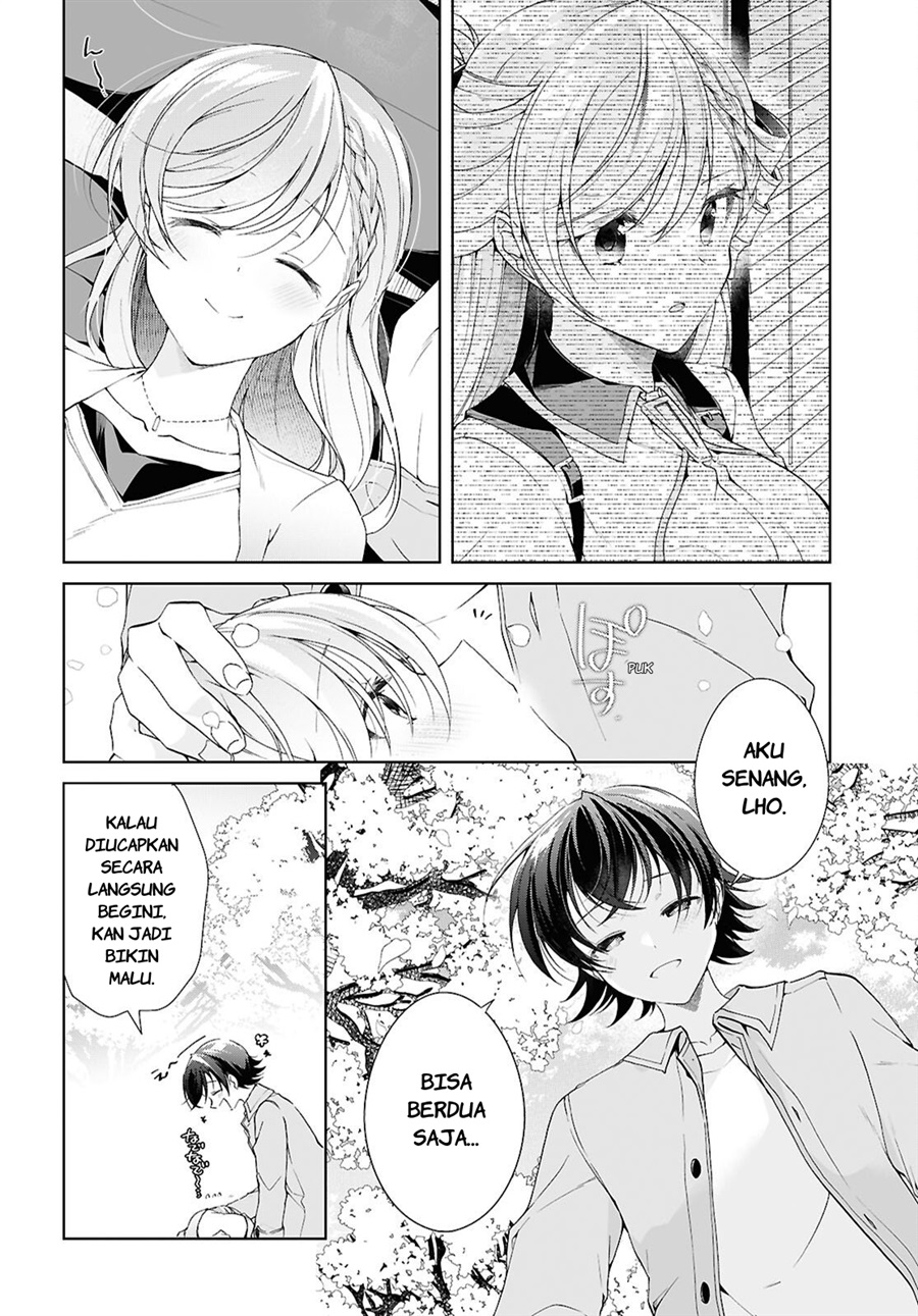 Isshiki-san wa Koi wo Shiritai chapter 52.5 halaman 19