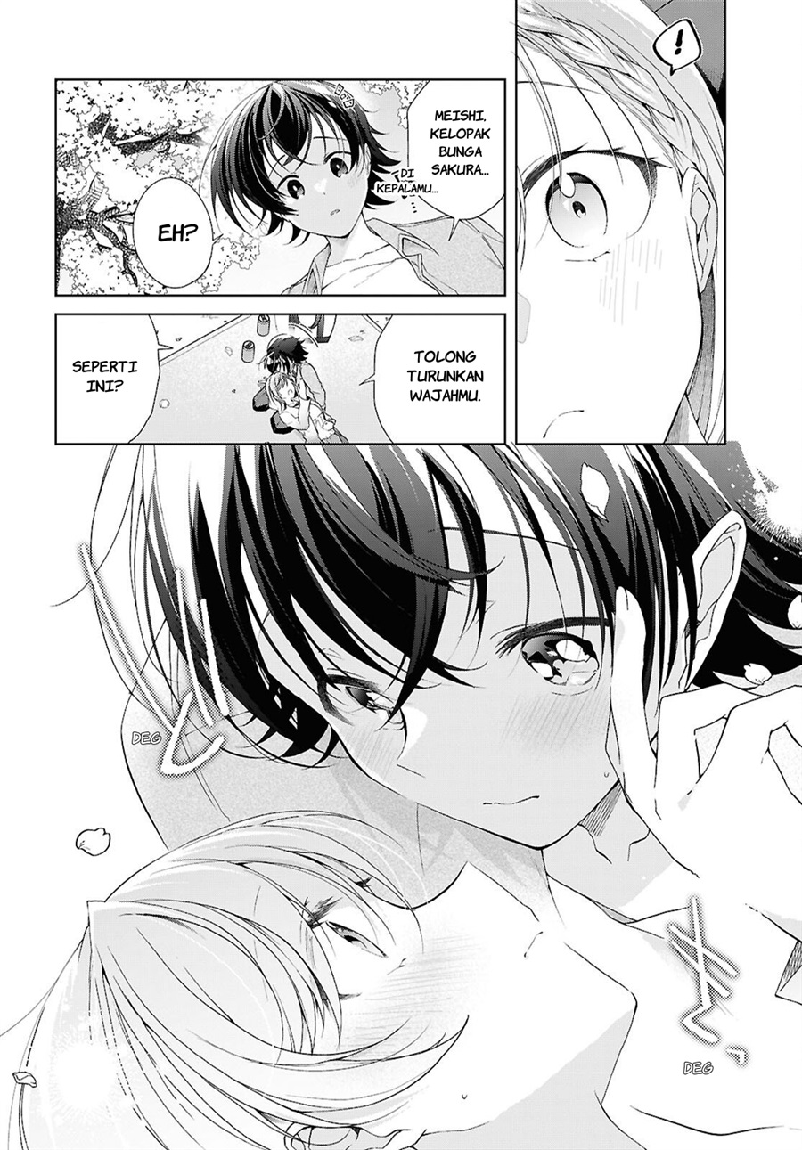 Isshiki-san wa Koi wo Shiritai chapter 52.5 halaman 21